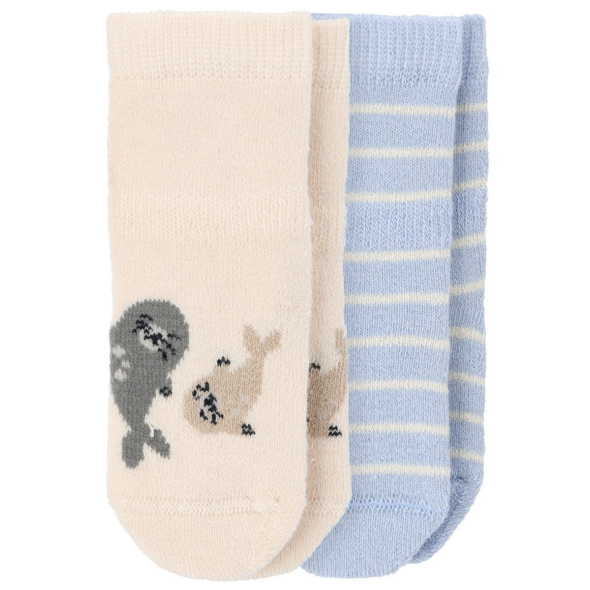 2 Paar Newborn-Frotteesocken im Set von Topomini