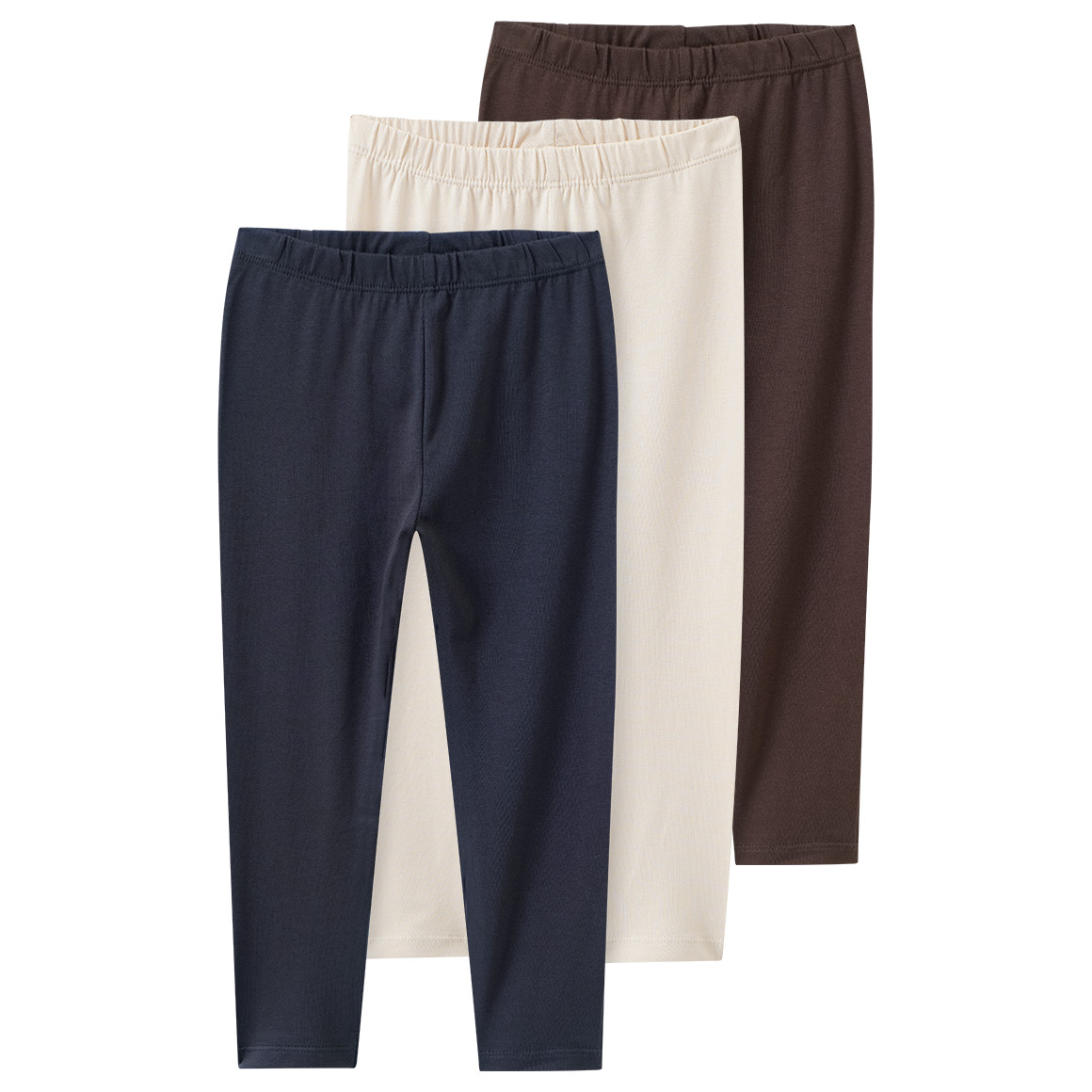 3 Baby Leggings aus Bio-Baumwolle 3 Baby Leggings aus Bio-Baumwolle von Topomini