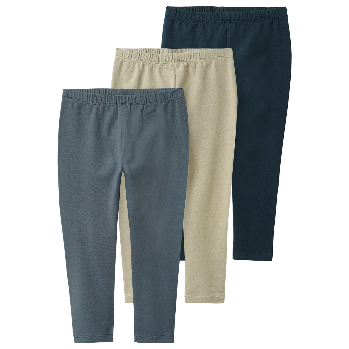 3 Baby Leggings mit Bio-Baumwolle 3 Baby Leggings mit Bio-Baumwolle von Topomini