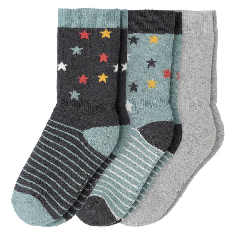 3 Paar Baby Frottee-Socken im Set von Topomini