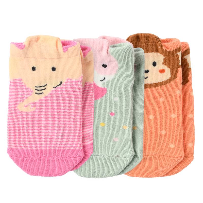 3 Paar Baby Sneaker-Socken von Topomini