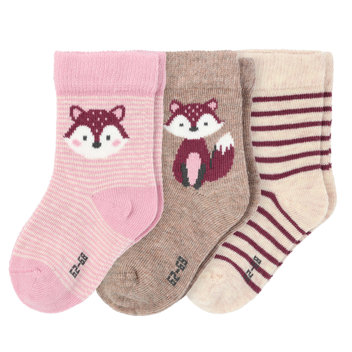 3 Paar Baby Socken im Set 3 Paar Baby Socken im Set von Topomini