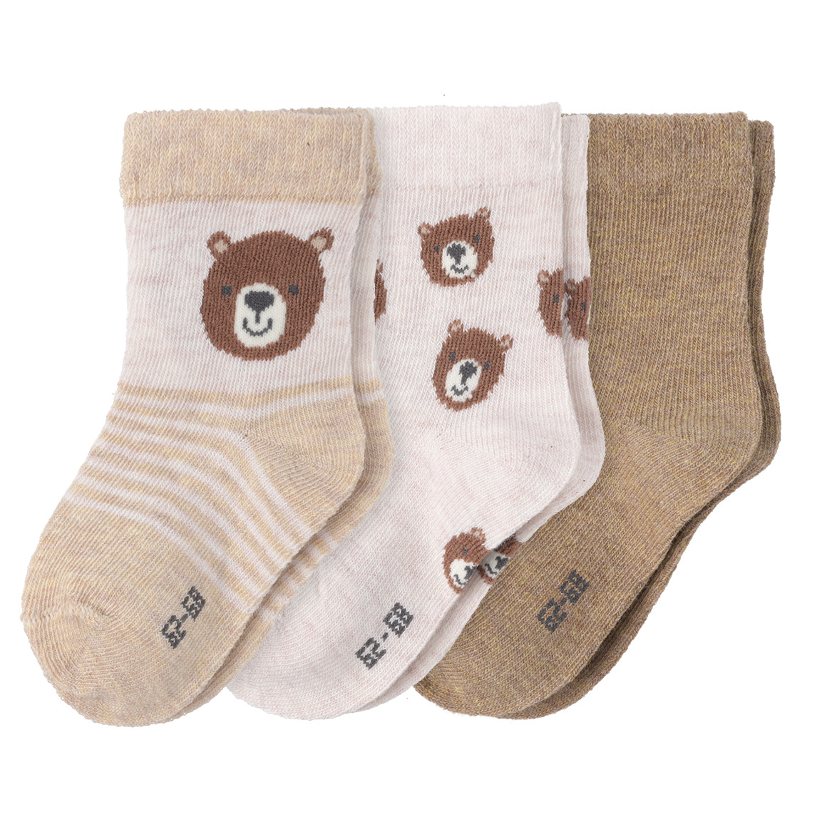 3 Paar Baby Socken im Set 3 Paar Baby Socken im Set von Topomini