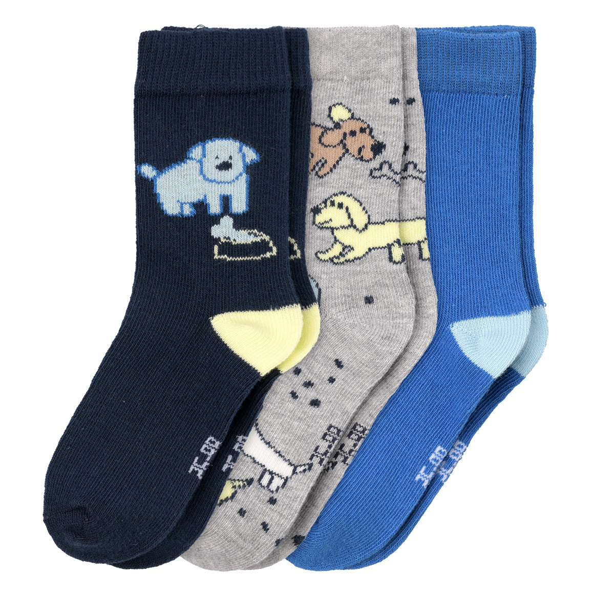 3 Paar Baby Socken in verschiedenen Dessins von Topomini