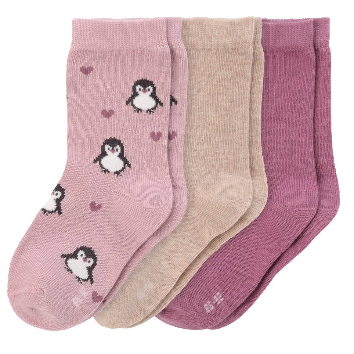 3 Paar Baby Socken mit Bio-Baumwolle 3 Paar Baby Socken mit Bio-Baumwolle von Topomini