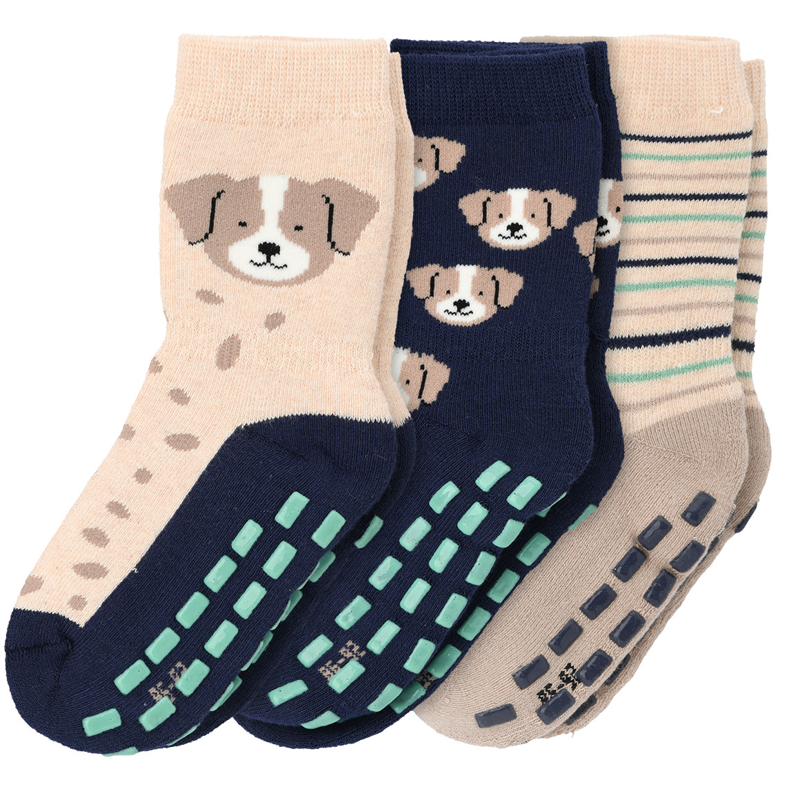 3 Paar Baby Stoppersocken im Set von Topomini