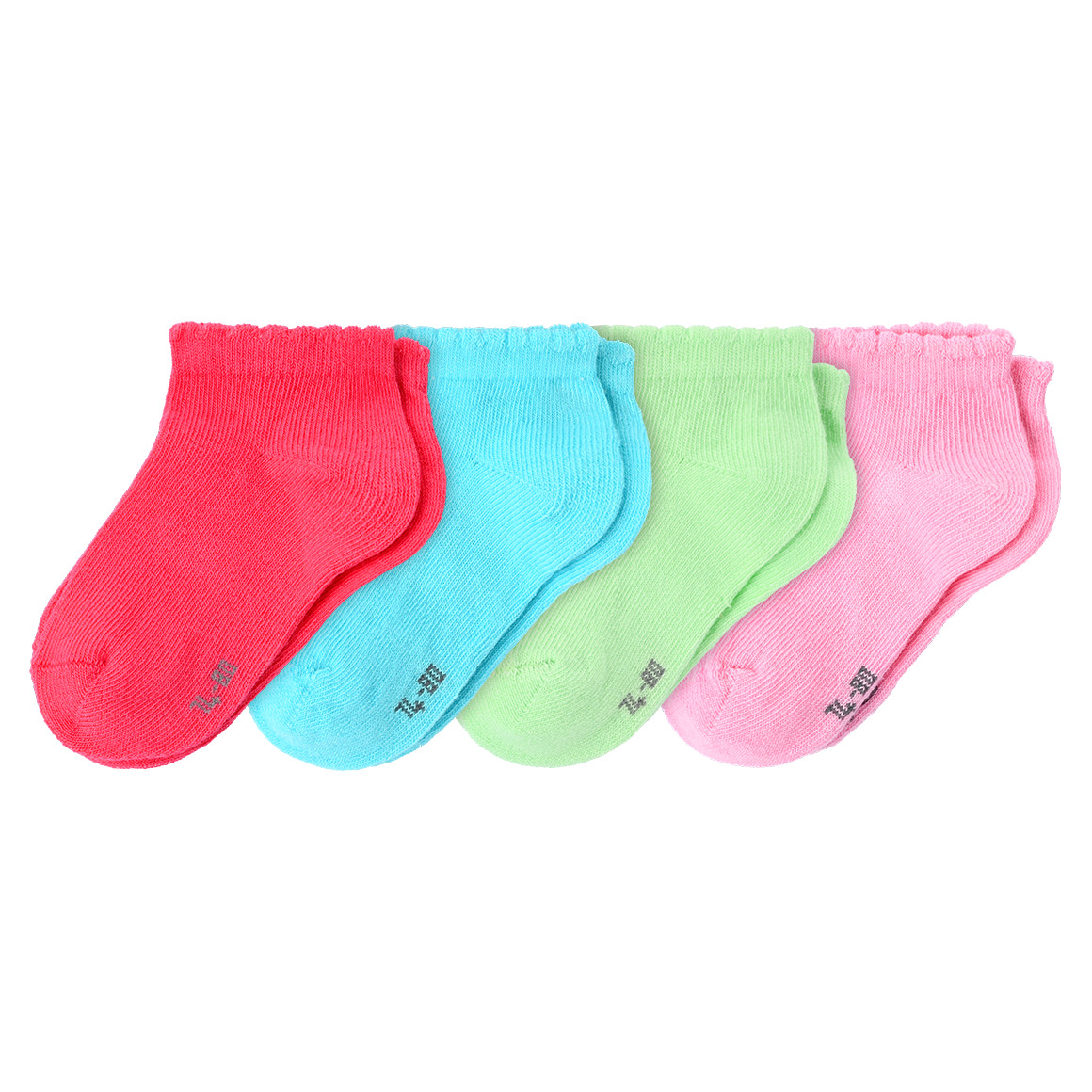 4 Paar Baby Sneaker-Socken im Set von Topomini