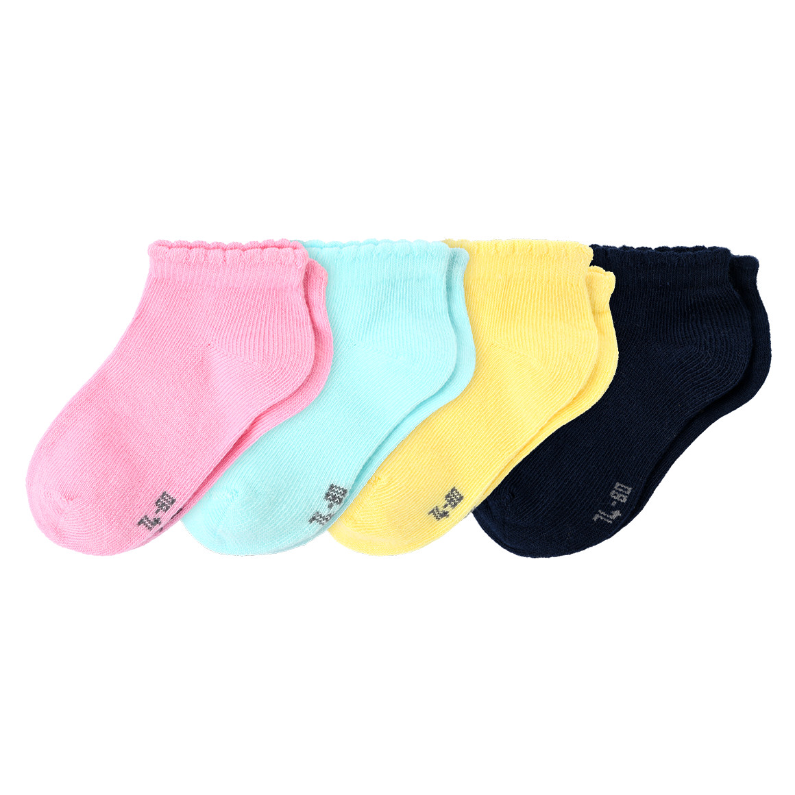 4 Paar Baby Sneaker-Socken im Set von Topomini