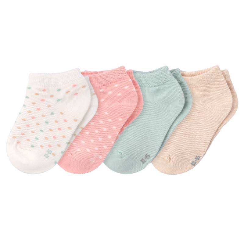 4 Paar Baby Sneaker-Socken im Set von Topomini