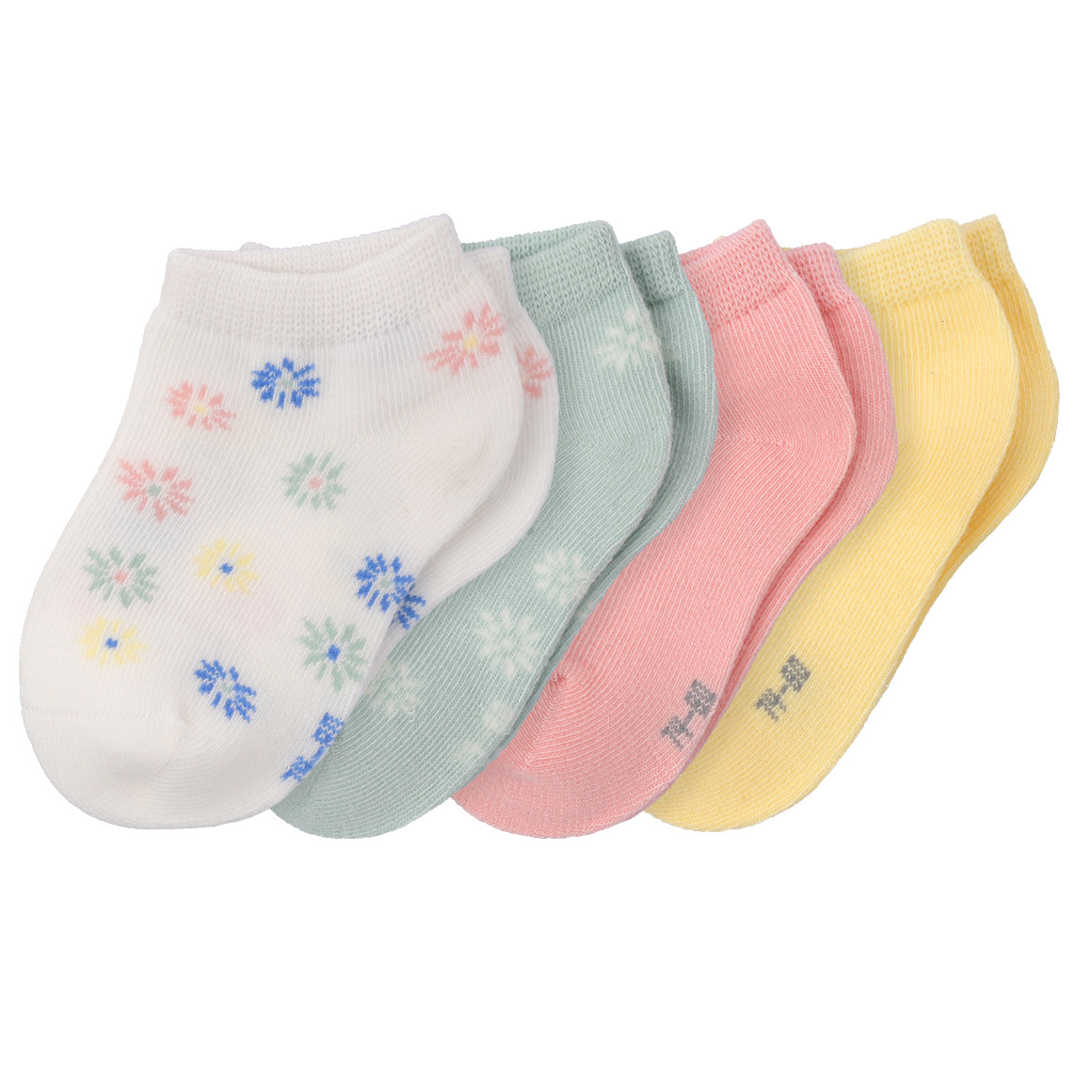 4 Paar Baby Sneaker-Socken im Set 4 Paar Baby Sneaker-Socken im Set von Topomini