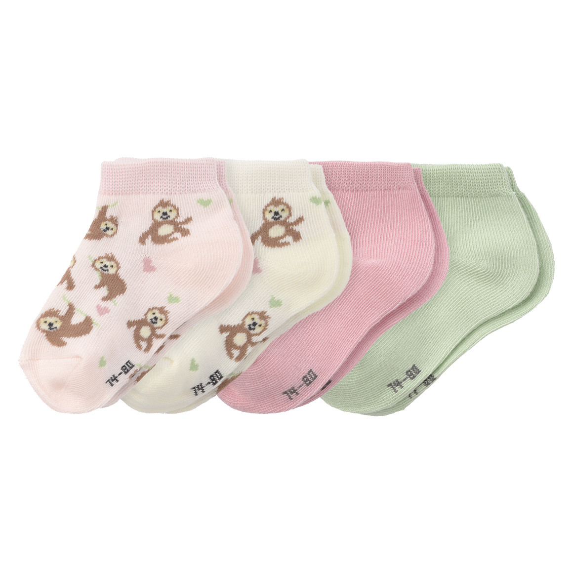 4 Paar Baby Sneaker-Socken im Set 4 Paar Baby Sneaker-Socken im Set von Topomini
