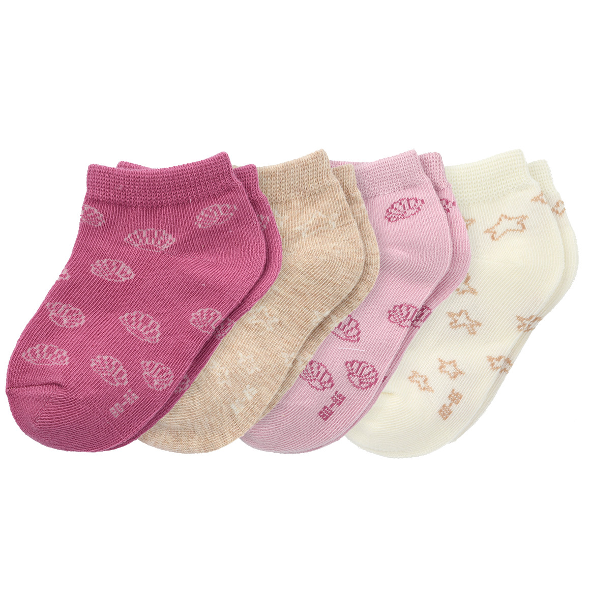 4 Paar Baby Sneaker-Socken im Set 4 Paar Baby Sneaker-Socken im Set von Topomini