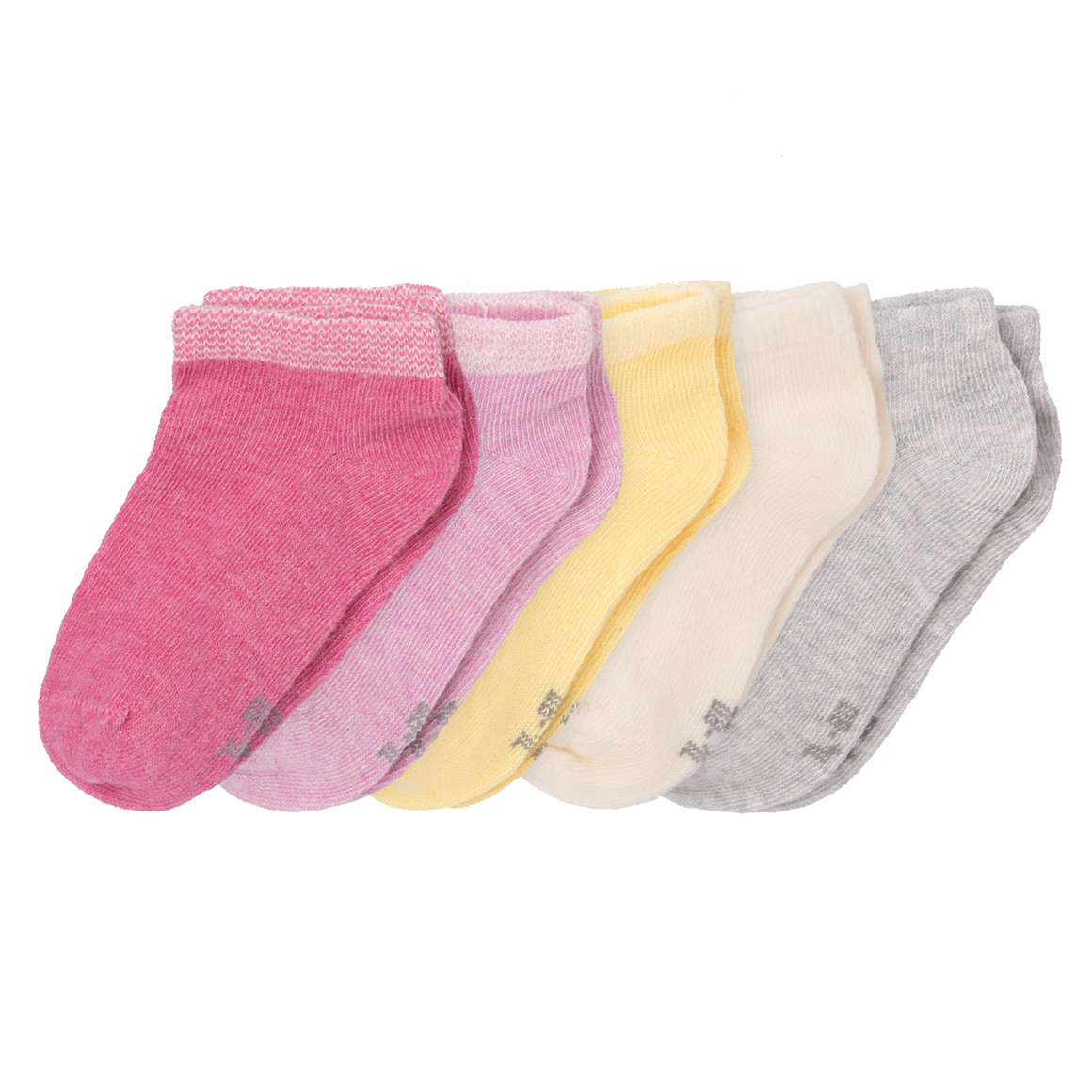 5 Paar Baby Sneaker-Socken im Set von Topomini