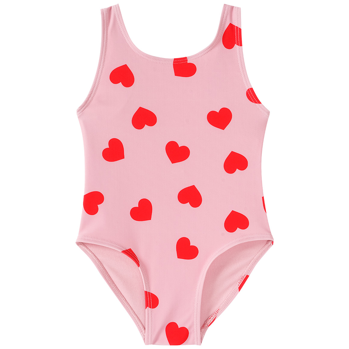 Baby Badeanzug mit Herz-Allover Baby Badeanzug mit Herz-Allover von Topomini