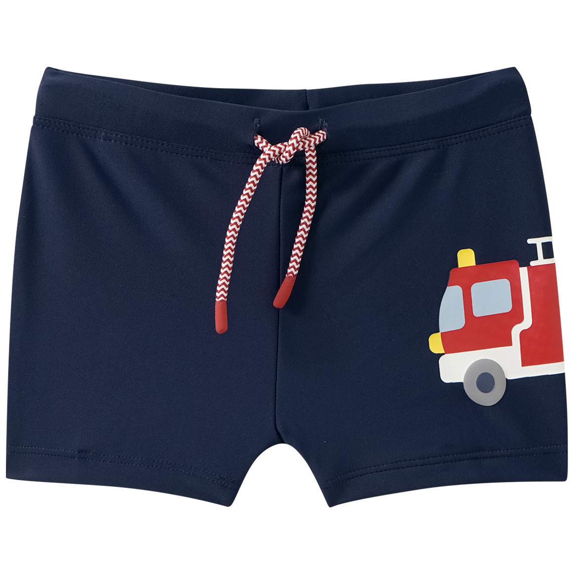 Baby Badehose mit Feuerwehr-Motiv Baby Badehose mit Feuerwehr-Motiv von Topomini