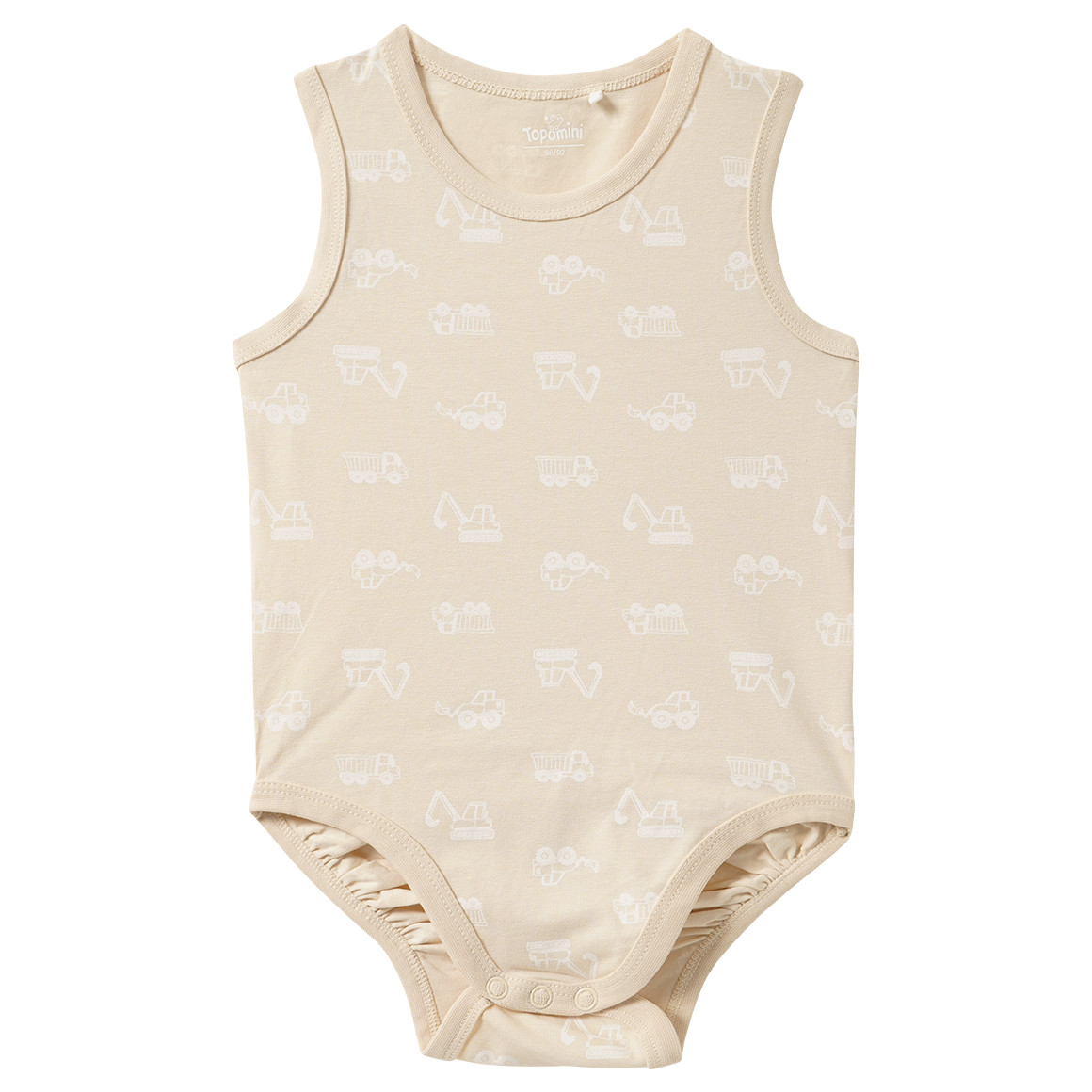 Baby Body mit Fahrzeuge-Print Baby Body mit Fahrzeuge-Print von Topomini