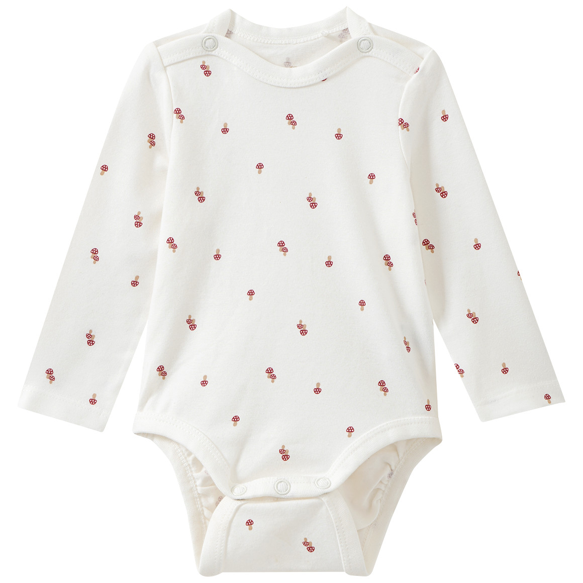 Baby Body mit Pilz-Allover Baby Body mit Pilz-Allover von Topomini