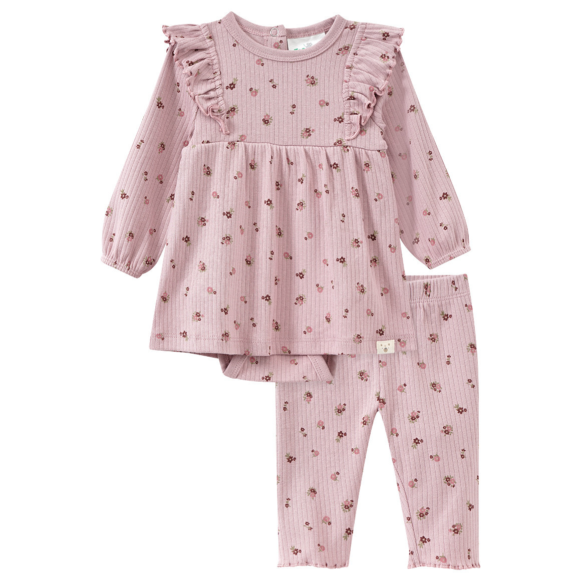 Baby Bodykleid und Leggings im Set von Topomini