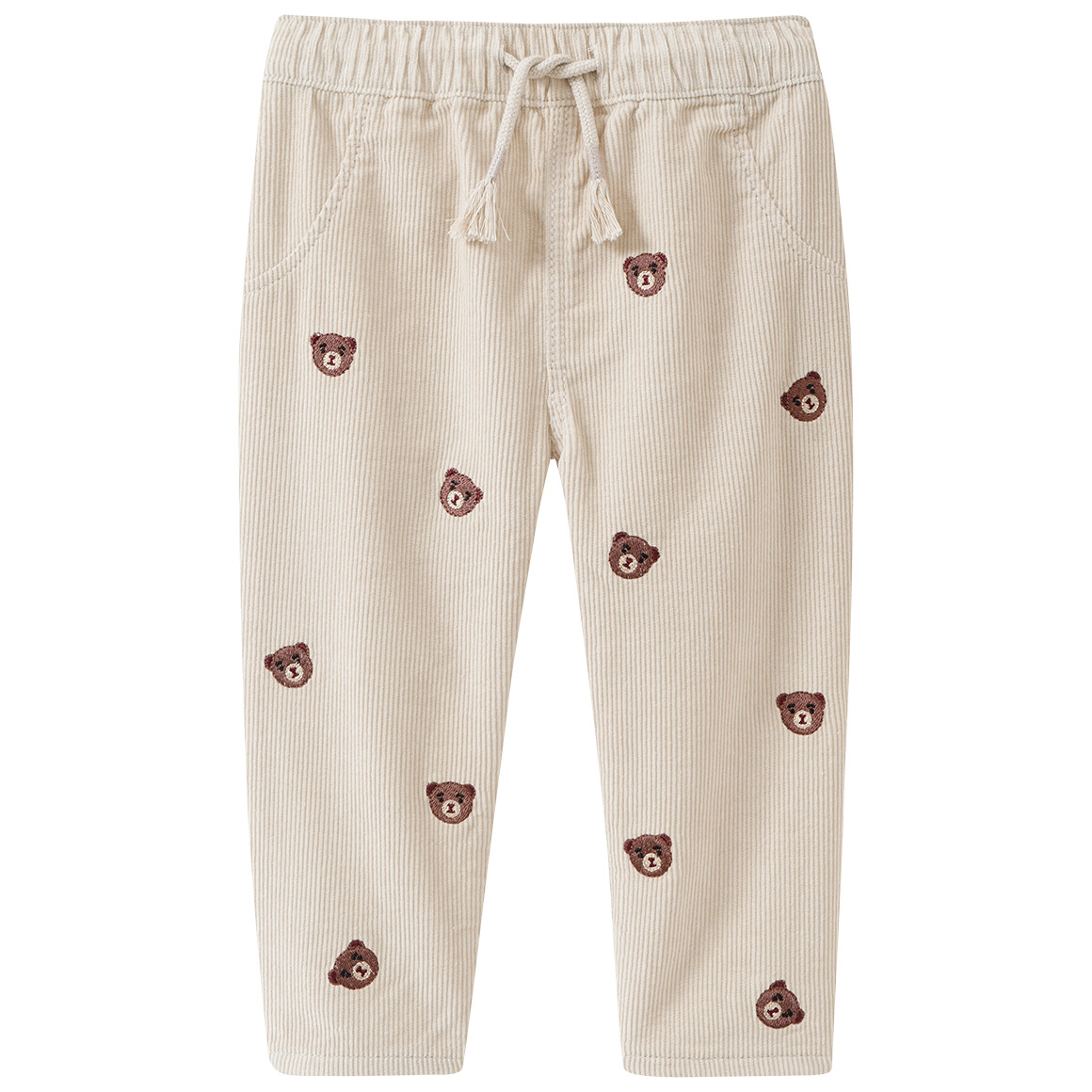 Baby Cordhose mit Bären-Motiven Baby Cordhose mit Bären-Motiven von Topomini