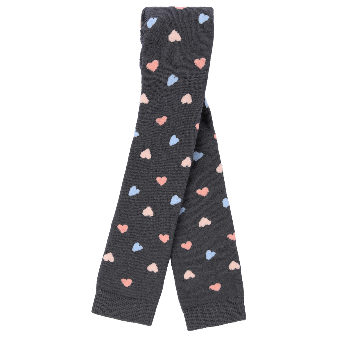 Baby Frottee-Leggings mit Herzchen-Motiven von Topomini