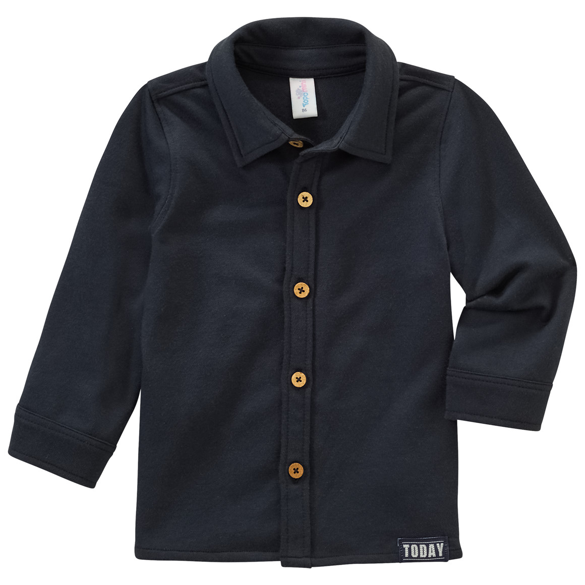 Baby Hemd mit Bio-Baumwolle Baby Hemd mit Bio-Baumwolle von Topomini