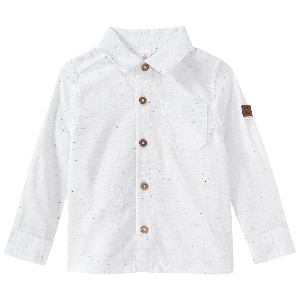 Baby Hemd mit Brusttasche Baby Hemd mit Brusttasche von Topomini