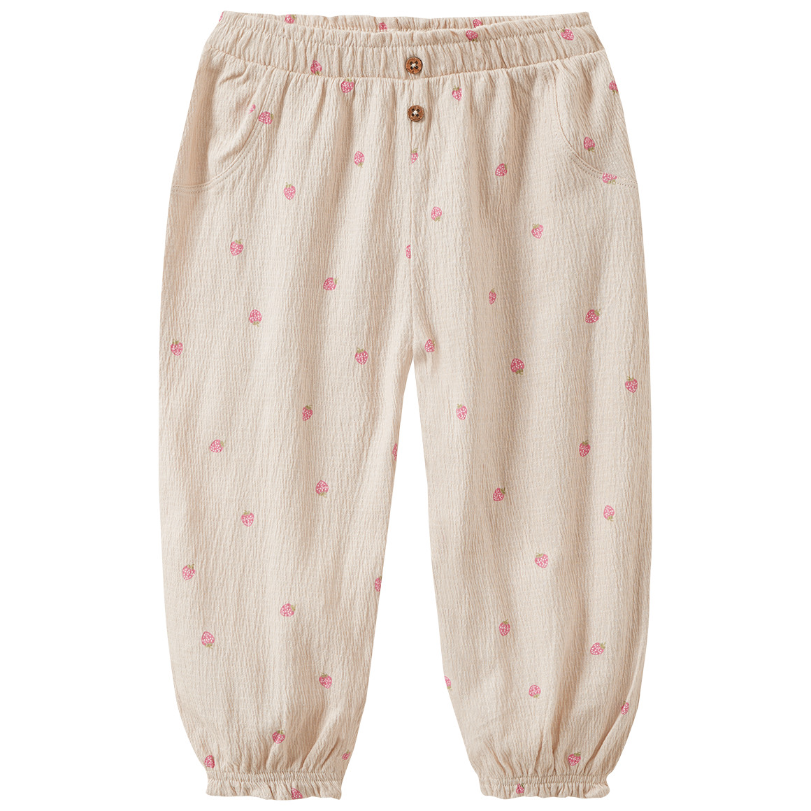 Baby Hose mit Krepp-Struktur Baby Hose mit Krepp-Struktur von Topomini