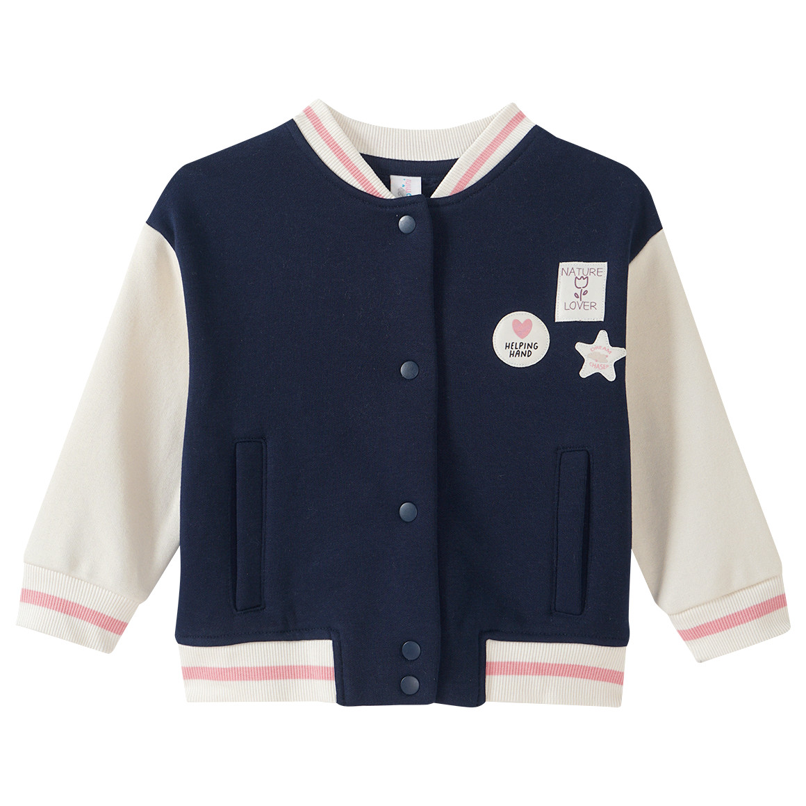 Baby Jacke im College-Look Baby Jacke im College-Look von Topomini
