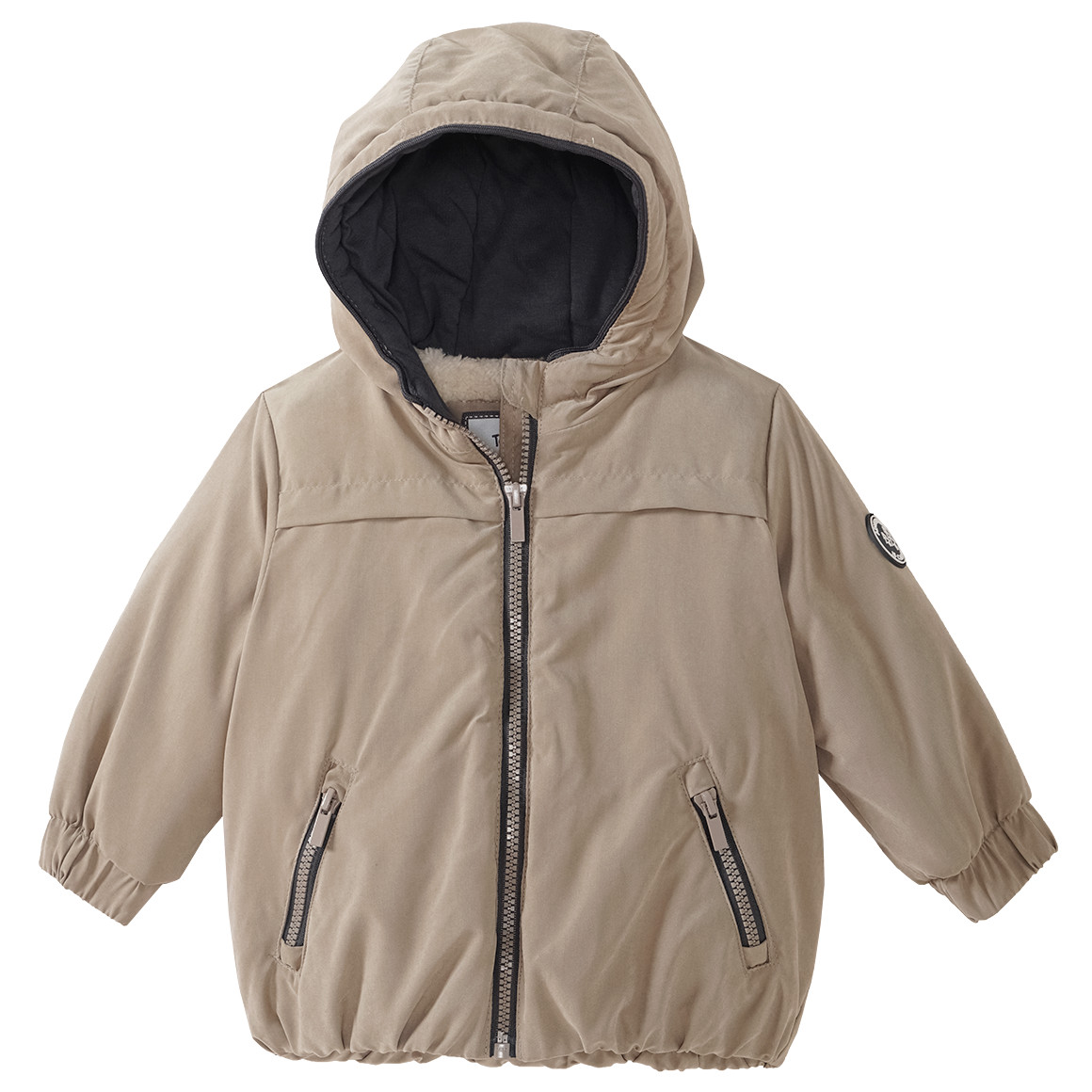 Baby Jacke mit Teddyfutter Baby Jacke mit Teddyfutter von Topomini