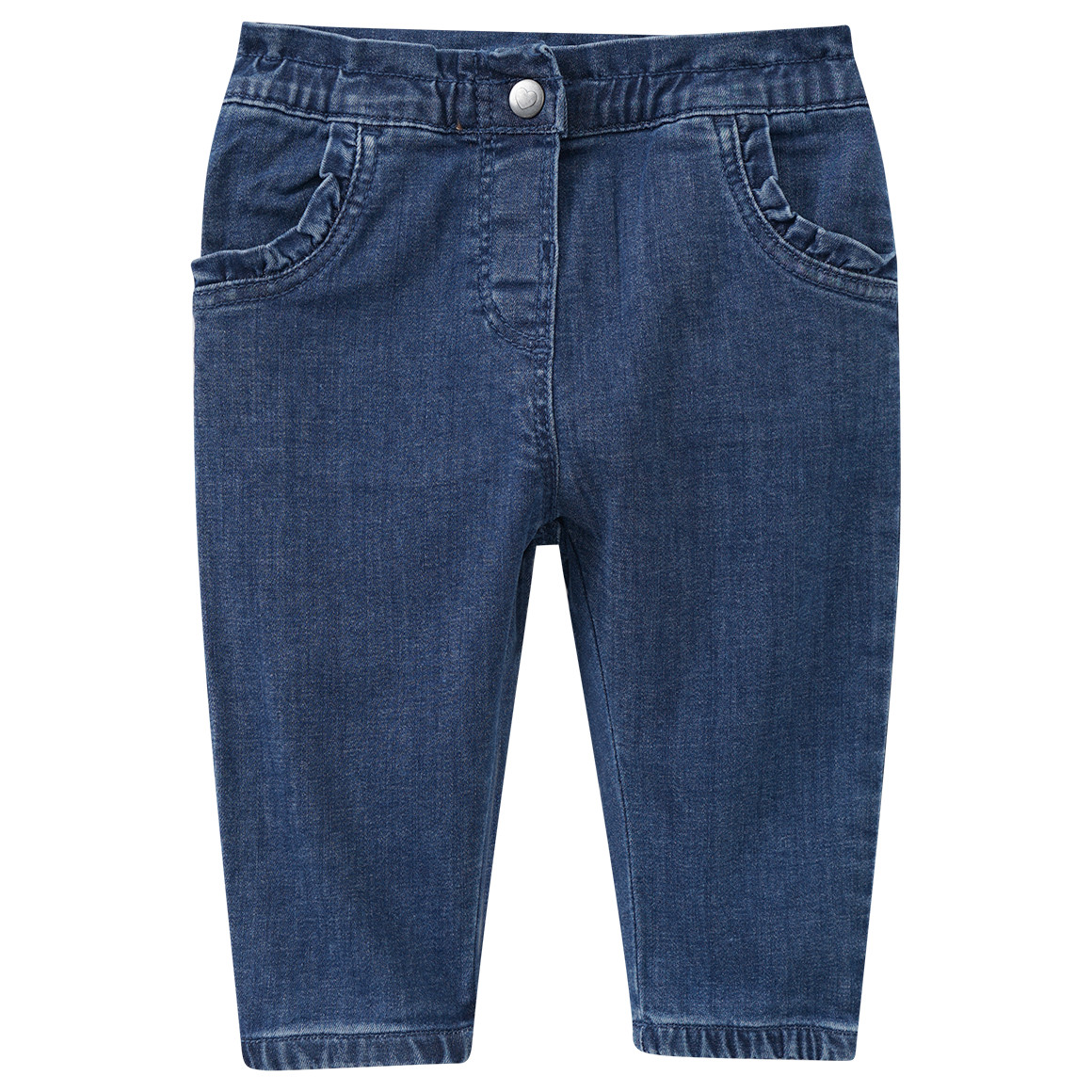 Baby Jeans mit Paperbag-Bund von Topomini