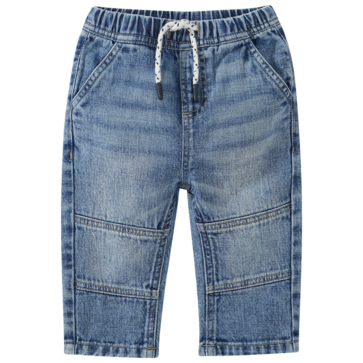 Baby Jeans mit Used-Waschung von Topomini