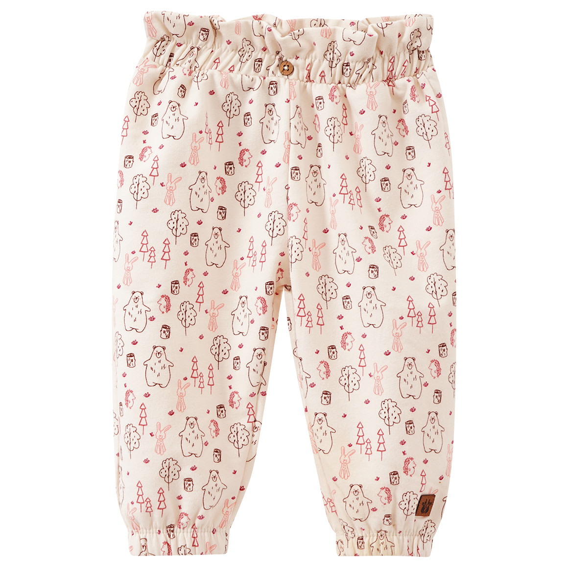 Baby Jogginghose mit Allover-Print von Topomini