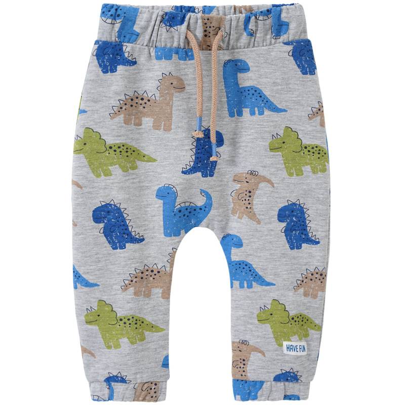 Baby Jogginghose mit Dino-Motiven von Topomini