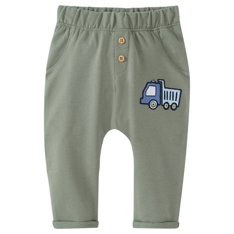 Baby Jogginghose mit LKW-Applikation von Topomini