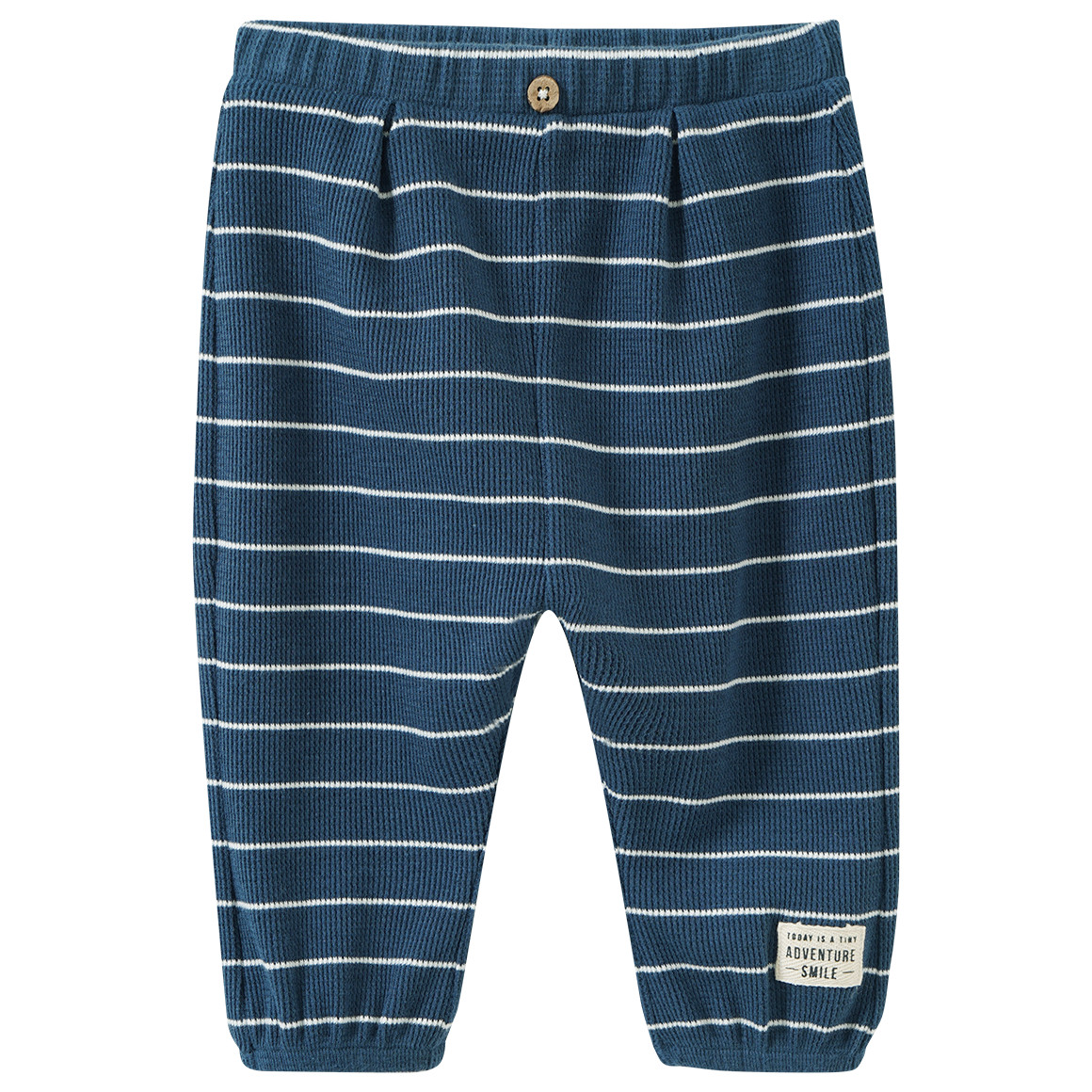 Baby Jogginghose mit Waffelstruktur Baby Jogginghose mit Waffelstruktur von Topomini