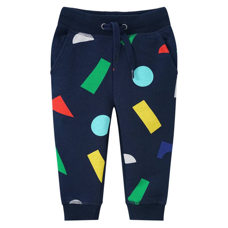 Baby Jogginghose mit bunten Motiven von Topomini