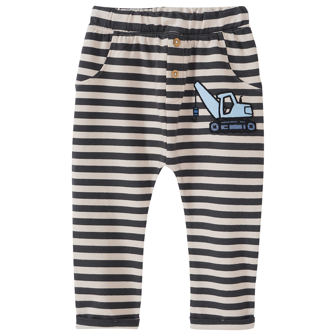 Baby Jogginghose mit gesticktem Motiv Baby Jogginghose mit gesticktem Motiv von Topomini