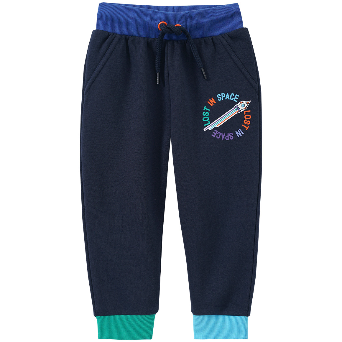 Baby Jogginghose mit kleinem Print von Topomini