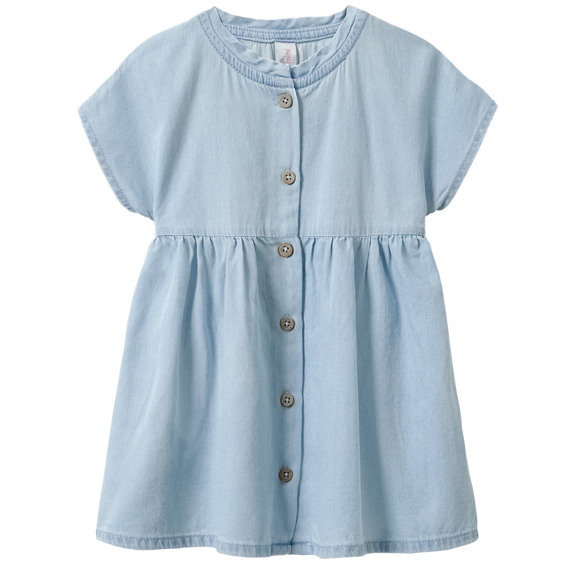 Baby Kleid in Denim-Optik Baby Kleid in Denim-Optik von Topomini