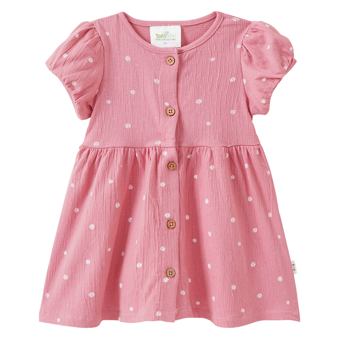 Baby Kleid mit Blümchen Baby Kleid mit Blümchen von Topomini