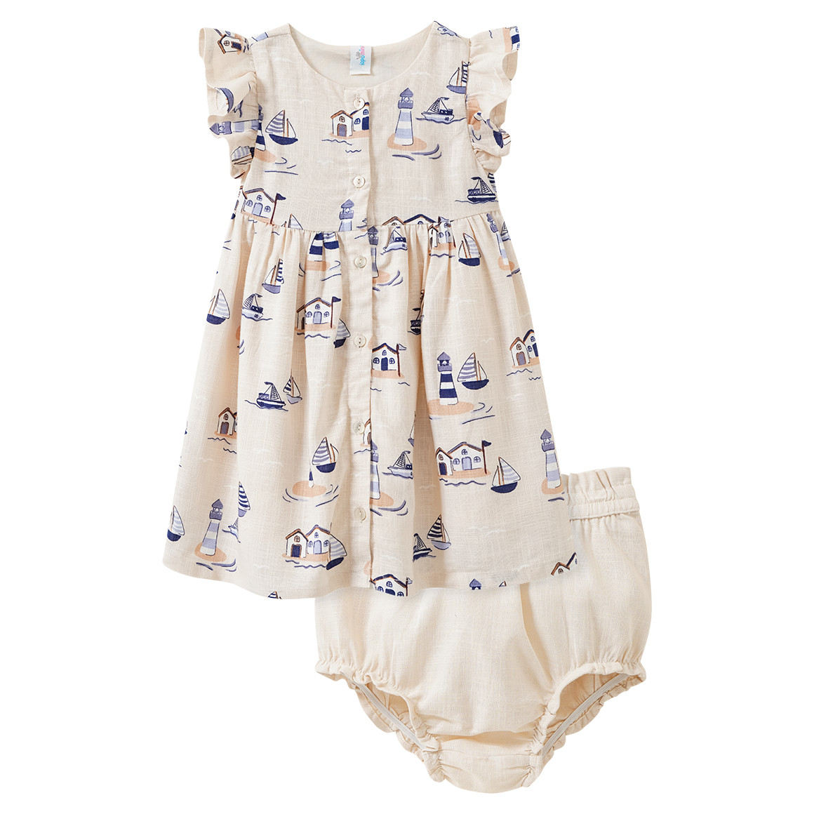 Baby Kleid mit Shorts Baby Kleid mit Shorts von Topomini