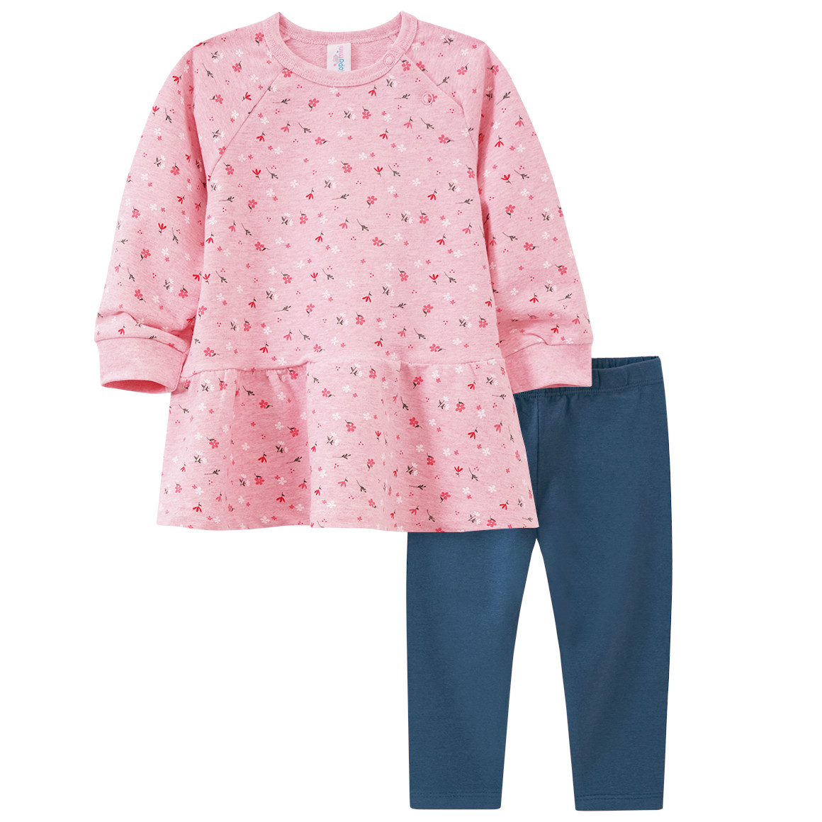 Baby Kleid und Leggings im Set von Topomini