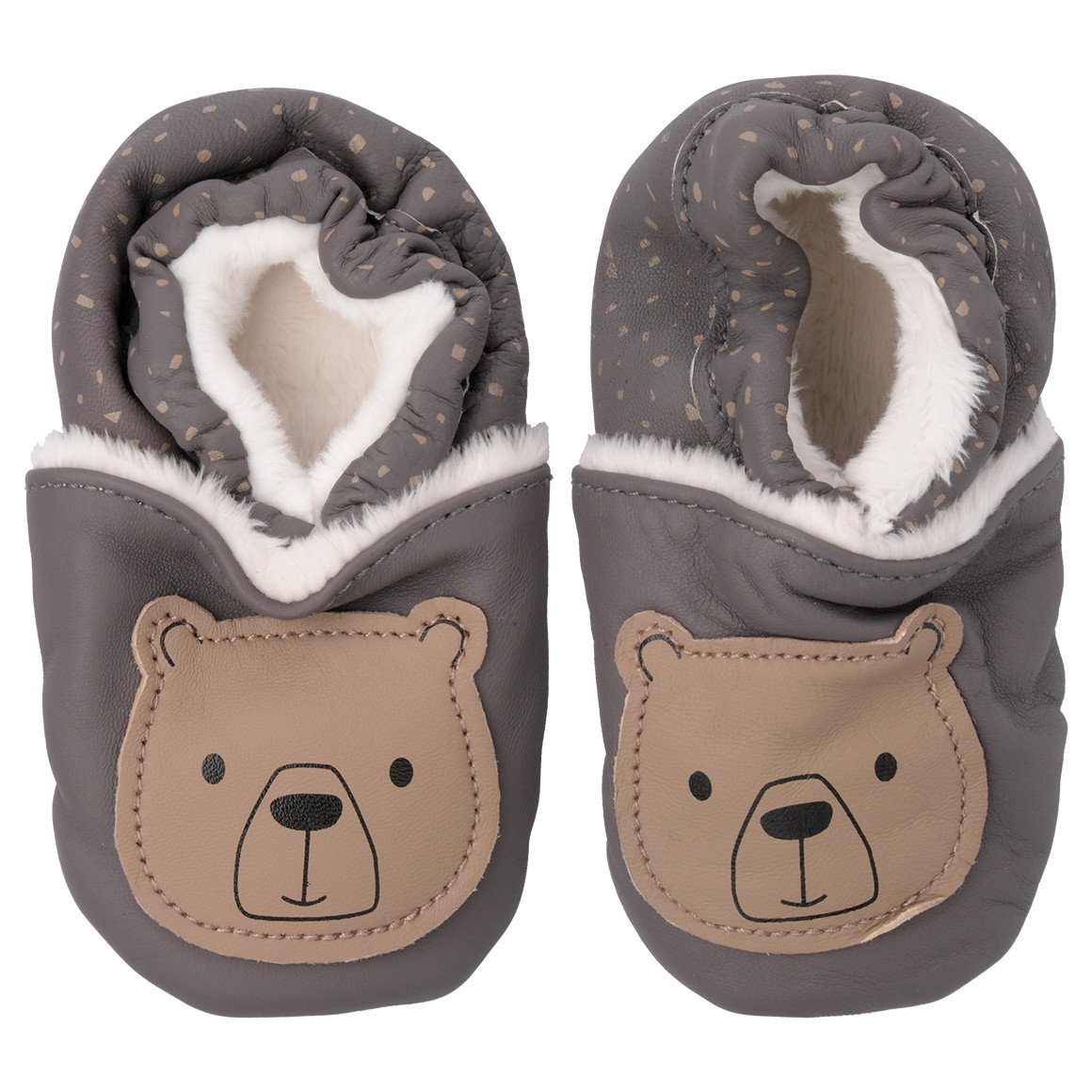 Baby Krabbelschuhe aus Leder von Topomini