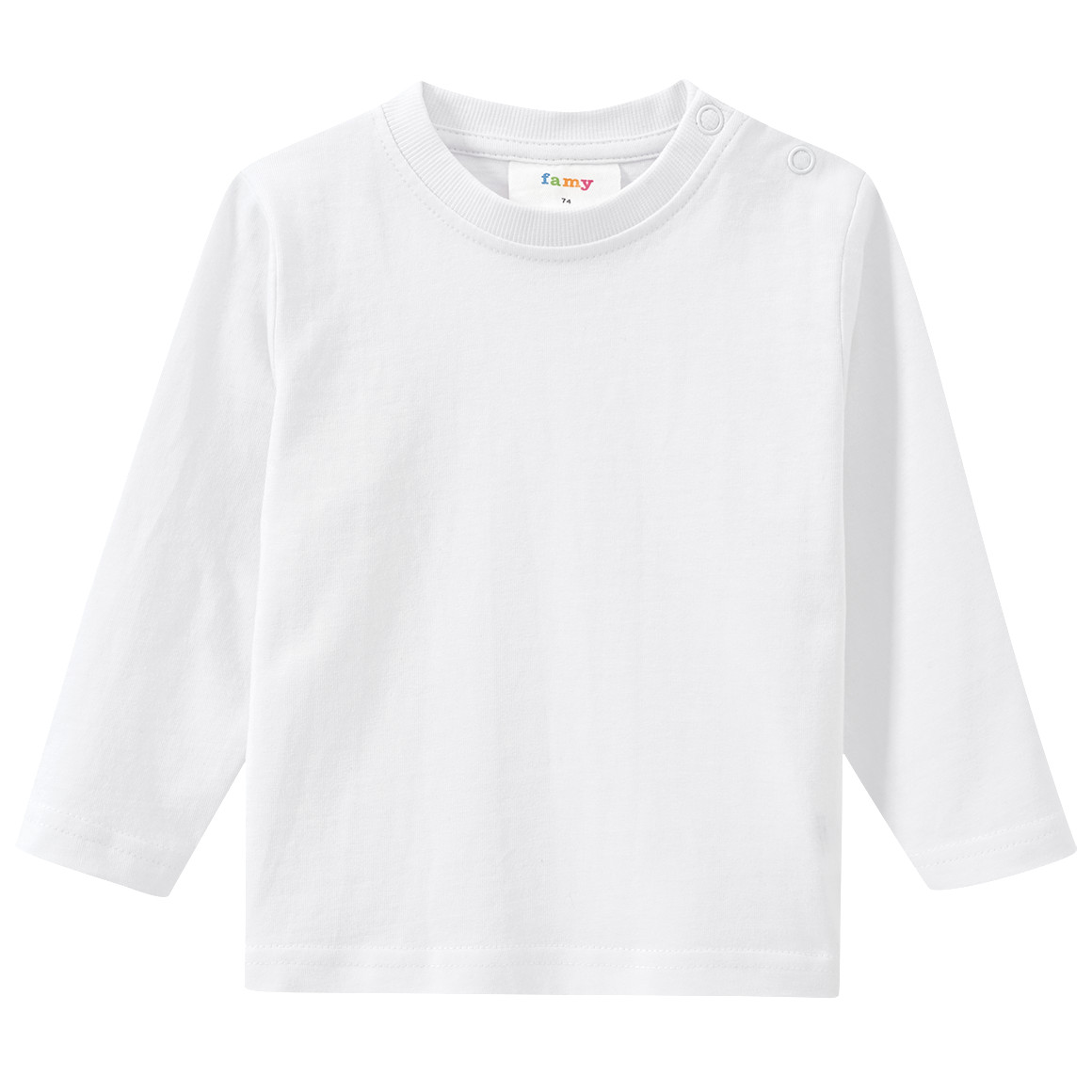 Baby Langarmshirt im Basic-Look von Topomini