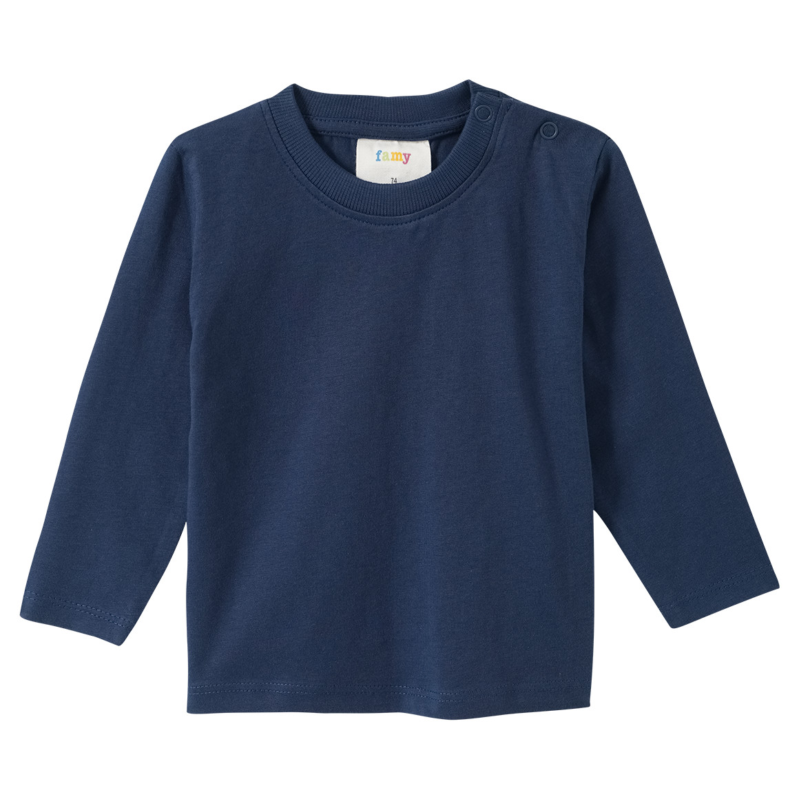 Baby Langarmshirt im Basic-Look Baby Langarmshirt im Basic-Look von Topomini
