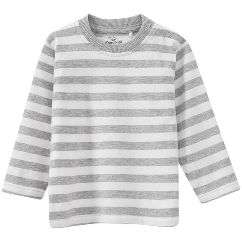 Baby Langarmshirt im Ringel-Look von Topomini