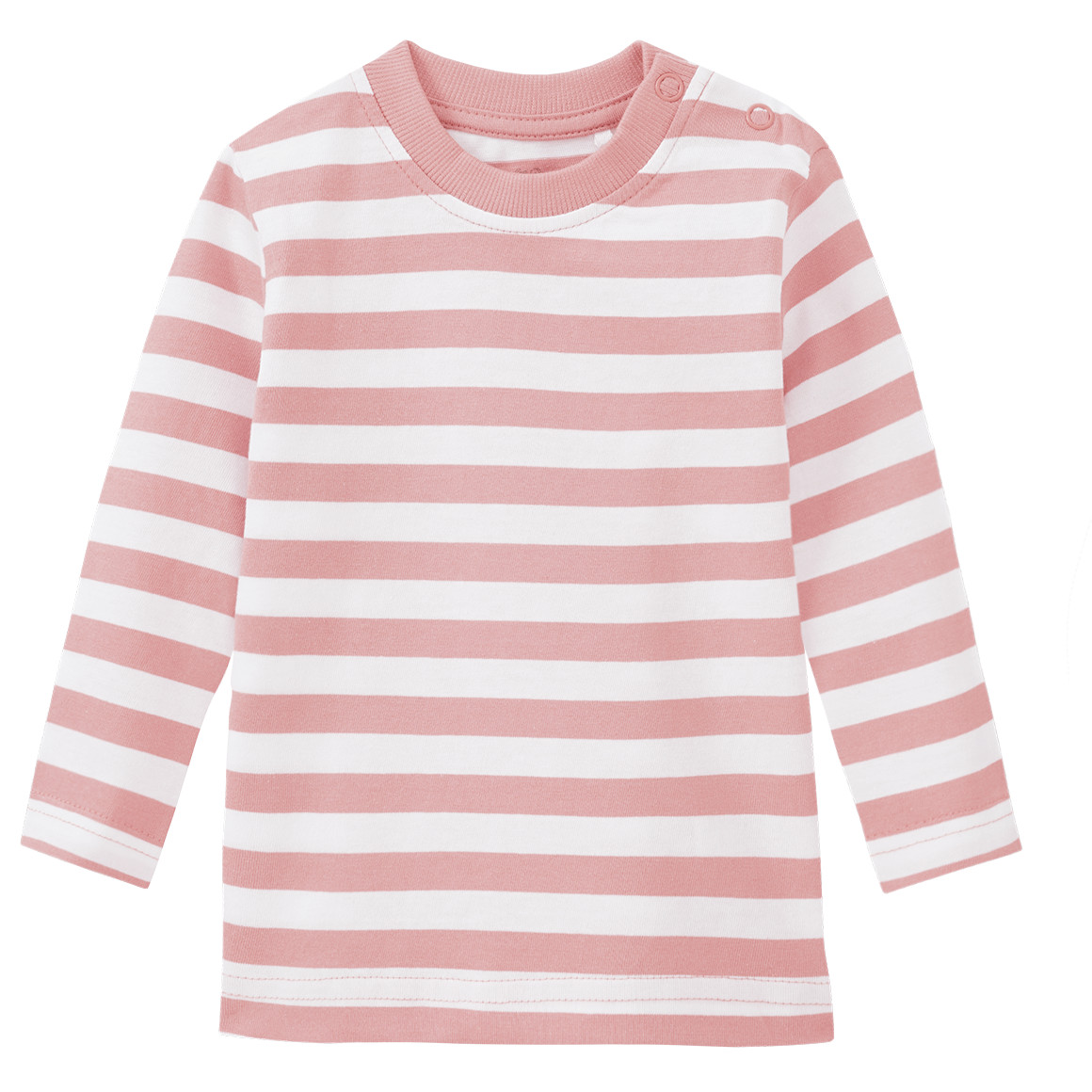 Baby Langarmshirt im Ringel-Look von Topomini