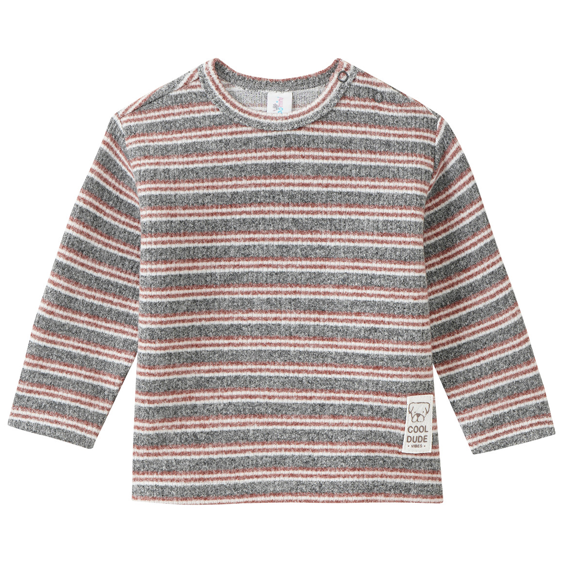 Baby Langarmshirt im Ringel-Look Baby Langarmshirt im Ringel-Look von Topomini