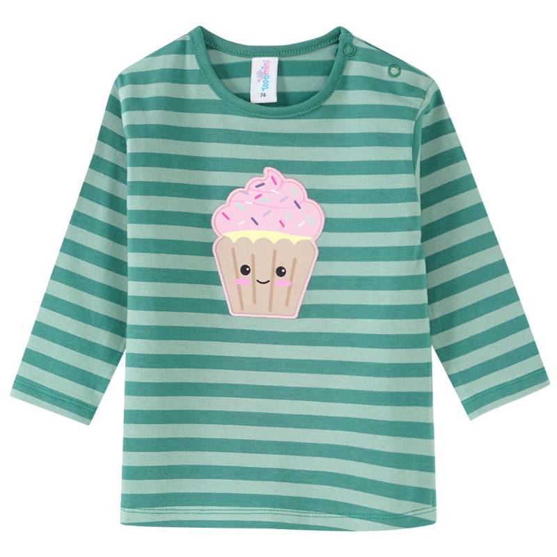 Baby Langarmshirt mit Applikation von Topomini