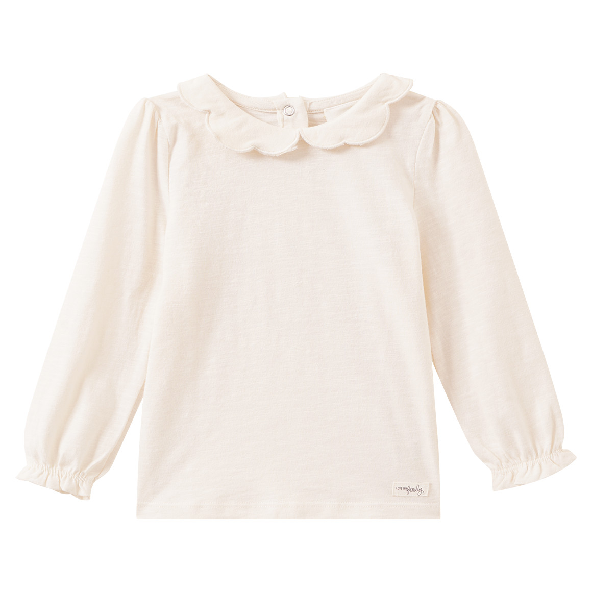 Baby Langarmshirt mit Bubikragen Baby Langarmshirt mit Bubikragen von Topomini